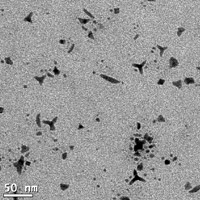 Nickel nanocrystals: fast synthesis of cubes, pyramids and tetrapods