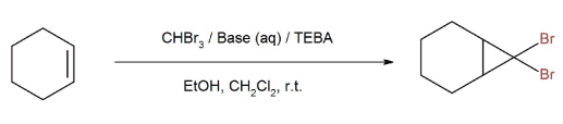 Dibromocyclopropanation of Cyclohexane